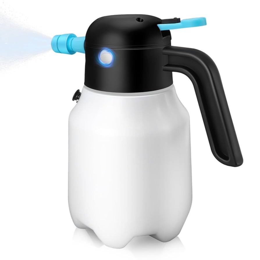 Dpofirs 1.8L Cordless Electric Foam Sprayer, 2000mAh Car
